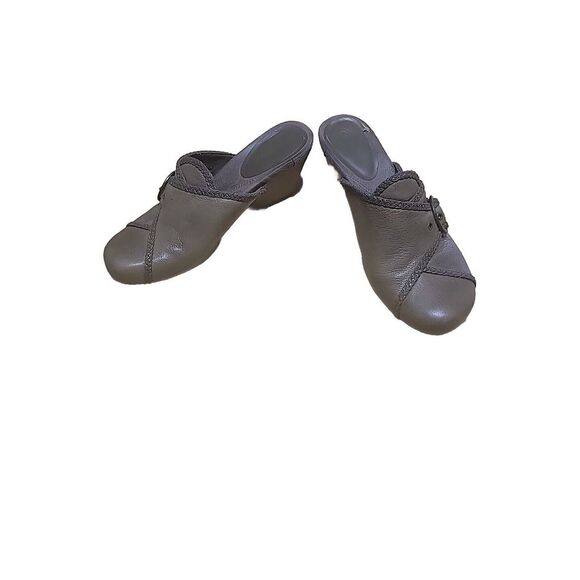 Bare Traps Dee‎ Clogs Womens 10M Brown Slip On Shoes Wegdge - Picture 4 of 6